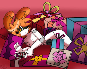 1girls breasts female hornyplanters lying nude pinup presents sym_(hornyplanters) tagme