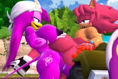 1boy 1futa 3d ace_(blackchaos64) animated anthro blackchaos64 furry furry_only futa_on_male futadom futanari male male_penetrated mobian_(species) no_sound purple_body red_body sonic_(series) sonic_riders sonic_the_hedgehog_(series) swallow_(bird) tagme video wave_the_swallow