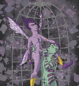 blowjob bogardus delgo green_skin male male_only mlm purple_skin