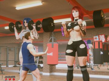 2girls 3d big_ass big_breasts big_thighs breasts bust busty curvaceous curvy curvy_figure eveline_(jessicagts) female giantess hips huge_ass huge_breasts huge_thighs jessica_(jessicagts) jessicagts large_ass large_breasts large_female large_thighs macro macro_female mature mature_female mini_giantess original original_character original_characters slim_waist thick thick_hips thick_legs thick_thighs thighs voluptuous waist wide_hips