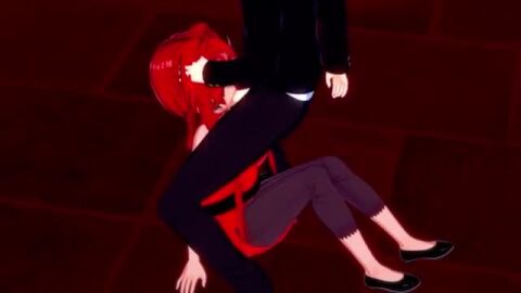 1boy 1girls 3d 3d_(artwork) 3d_animation 3d_background 3d_model aerolae background_character breasts cum cum_in_mouth cum_inside cum_on_face deepthroat female head_grab japanese_dialogue japanese_language japanese_voice_acting masturbating masturbating_during_fellatio masturbation moaning penis penis_grab ranma-chan ranma_1/2 ranma_saotome red_hair sex solo submissive submissive_female sucking sucking_penis sucking_testicles tagme testicles trans_woman video