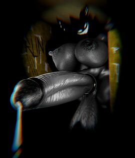 1futa 3d areola areolae backrooms backrooms_creature balls big_balls big_breasts big_penis black_body black_fur bodily_fluids breasts chubby_futa cock_ring cum cum_string curvy dark_room demon empty_eyes erect_nipples futanari hyper hyper_penis imminent_rape imminent_sex intersex karelia_(acerattman) karelia_futanari_(acerattman) malteadota massive_penis nipples non-human oc penis penis_focus pov slightly_chubby smile smiling smiling_at_viewer tagme taker_pov thick_thighs voluptuous