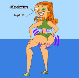 anothertroyino2025 ass ass_shake big_ass big_butt bigass bigbutt butt butt_shake izzy_(tdi) shaking_ass shaking_butt total_drama_island