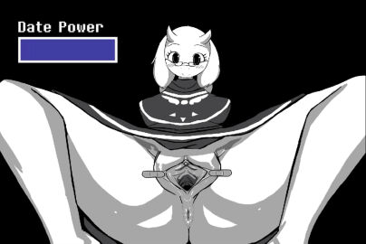 2d bandage female jonfawkes milf pussy spread_legs spread_pussy toriel undertale undertale_(series)