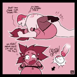 breasts character_request cleavage fangdangler female light-skinned_male light_skin male original original_character original_characters tagme thick_thighs thighs