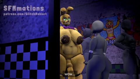 futanari octal octal_(modeler) sfmmations spring_bonnie_(octal) tagme video