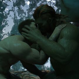 1human 1orc 2boys 3d 3d_model collared dom/sub dominant_orc flaccid flaccid_penis gay gay_couple gay_kissing gay_male ginger_hair green_body green_skin hairy_arms in_love interspecies interspecies_yaoi kissing loving_couple making_love making_lovers male male/male male_bonding male_only masculine_bottom masculine_slave multiple_boys multiple_males muscle_bottom muscles oc orc_on_human original original_characters outdoor_nudity outdoor_sex outdoors penis red_hair romantic_couple sensual submissive_human sweaty sweaty_body tagme wereorc_(artist) wet_body wet_skin willing_sub yaoi