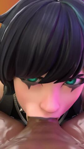 1girl1boy 1girls 3d 3d_animation all_the_way_to_the_base animated black_hair black_hair_female black_lipstick blue_eyes dark-skinned_male dark_skin deepthroat epic_games eyeshadow fellatio female female_focus female_penetrated fortnite fortnite:_battle_royale hair_ornament interracial interracial_sex light-skinned_female light_skin lipstick looking_at_viewer makeup male male/female male_penetrating male_penetrating_female no_sound oral oral_penetration oral_sex penis_in_mouth rain_(fortnite) sex short_playtime shorter_than_10_seconds simple_background sucking_penis tagme unseen_male_face video voidmotion