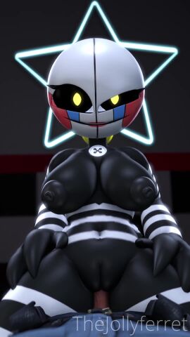 10_seconds 3d 60fps 9:16 animated animatronic anthro black_body commission cowgirl_position cum cum_in_pussy cum_inside female five_nights_at_freddy's five_nights_at_freddy's_2 grabbing_penis human_on_robot jollyferret looking_at_viewer loop male marionette_(fnaf) mp4 music penis pov puppet_(fnaf) pussy riding riding_penis robot rule_63 security_puppet_(fnaf) shorter_than_10_seconds smile smiling smiling_at_viewer smirk smirking smirking_at_viewer sound sound_effects source_filmmaker straight uncensored vertical_video video white_body yellow_eyes
