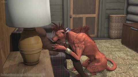 16:9 2025 3d_(artwork) 3d_animation accessory anatomically_correct animal_genitalia animal_penis animated balls barely_visible_genitalia basket bed bedroom black_body bodily_fluids body_part_in_mouth canid canine_genitalia canine_penis carpet container cum cum_dripping_from_mouth cum_in_mouth cum_inside dark_body dark_skin deep_throat digital_media_(artwork) door drinking drinking_cum duo electronics erection felid fellatio feral feral_penetrated final_fantasy final_fantasy_vii first_person_view folded_ears fur furniture genital_fluids genitals hand_on_head hi_res high_framerate huge_filesize human human_on_feral human_penetrating human_penetrating_feral human_penetrating_male human_pov humanoid_genitalia humanoid_penis interspecies jewelry lamp licking licking_lips long_playtime looking_pleasured male male/male male_human male_on_feral male_on_human male_penetrated male_penetrating male_penetrating_feral male_penetrating_male male_pov mammal multiple_angles nipples no_sound nude on_sofa open_mouth oral oral_only oral_penetration orgasm painting penetrating_pov penetration penile penile_penetration penis penis_in_mouth red_body red_fur red_xiii saliva saliva_string sex sheath side_view sitting sofa source_filmmaker_(artwork) square_enix standing swallowing tagme tail teeth television tongue tongue_out tongue_out_fellatio video widescreen wolfland yellow_eyes zoophilia