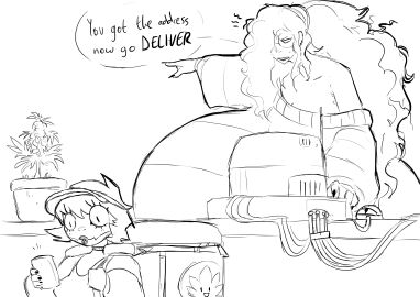 2d 2d_(artwork) 2d_artwork 2girls big_breasts bracelet breasts clothed clothed_female clothes clothing computer computer_monitor ear_piercing eyelashes female female_focus female_only hair hyper hyper_breasts lipstick long_hair mole mole_under_eye pc phone sharp_nails short_hair talking text text_bubble weed yobaba