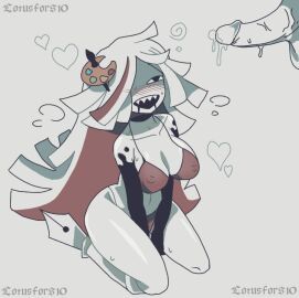 bikini blush_lines blushing breath_cloud dick fpe fpe_oc fundamental_paper_education fundamental_paper_education_oc hearts_around_head hypnotized leaking_precum looking_at_penis lotusfor10 male miss_art nipple_bulge penis saliva_trail shiny_skin sweatdrop sweatdrops