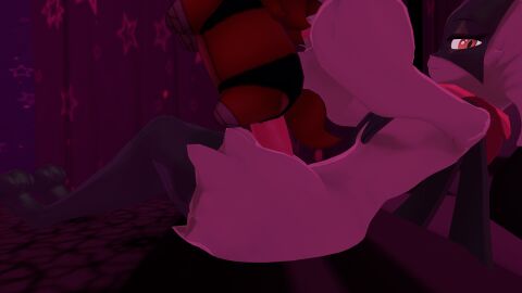 laying_on_bed meowscarada penetration toy vrchat