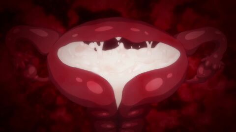 1girls copyright_request cum_in_pussy internal_view loop no_sound screencap semen uterus video womb