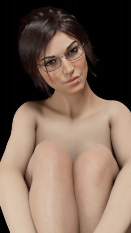 3d blender_cycles close-up crossed_legs female lara_croft original tomb_raider