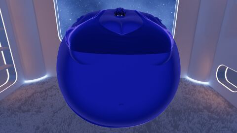 berrycowxo big_breasts blueberry_inflation breasts cleavage female huge_breasts inflation spherical_inflation sunken_head sunken_limbs thick_thighs wide_hips