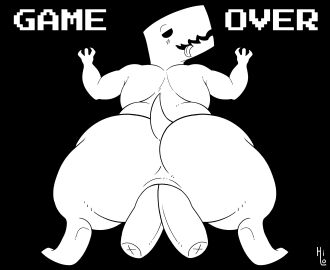 2024 3boys anal anal_sex anthro artist_name ass bent_over big_ass big_butt big_penis black_background blush blush_lines claws digital_media dinosaur dinosaur_(google_chrome) double_penetration game_over game_over_screen gameplay_mechanics genitals google google_chrome group half-closed_eyes hi_res huge_ass huge_butt huge_cock itsme_hilo lonely_t-rex looking_pleasured male male/male male_only male_penetrated male_penetrating male_penetrating_male monochrome narrowed_eyes penetration penile penile_penetration penis penis_in_ass prehistoric_species pterodactyl pterodactyl_(google_chrome) pterodactylus rear_view reptile scales scalie sex simple_background tail text theropod thick_thighs tongue tongue_out trio tyrannosaurid tyrannosauroid tyrannosaurus tyrannosaurus_rex white_body white_claws white_nose white_scales white_tail