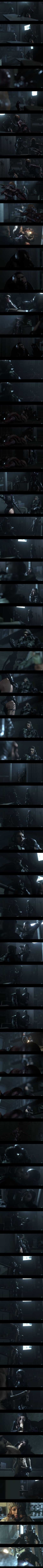 3d blender capcom chris_redfield comic jessica_sherawat resident_evil resident_evil_revelations