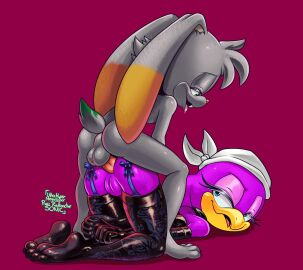 2021 4_toes 5_fingers anal anal_sex anthro anthro_on_anthro anthro_penetrated anthro_penetrating anthro_penetrating_anthro anthro_penetrating_female anus armwear armwear_only artist_logo artist_name ass avian balls bandana bandanna_only bangs barely_visible_anus beak bedroom_eyes big_ears biped bird black_armwear black_clothing black_corset black_legwear black_lingerie black_stockings blue_eyes blush bodily_fluids buckteeth canon_x_oc clothed clothed/nude clothed_female_nude_male clothing corset corset_only digital_drawing digital_media dipstick_tail drooling duo english_text erection eye_contact eyelashes fan_character feathers feet female female_penetrated fingers floral_pattern floral_print from_behind_position fur genitals glistening glistening_balls glistening_butt glistening_genitalia glistening_penis glistening_pussy green_eyes green_tail green_tail_tip grey_arms grey_balls grey_body grey_ears grey_eyelids grey_face grey_feet grey_fur grey_hair grey_head grey_head_tuft grey_legs grey_perineum grey_pussy grey_tail grey_toes hair half-closed_eyes head_tuft hi_res hirundinid humanoid_feet innie_pussy interspecies kerchief kerchief_only lagomorph legwear legwear_only leporid lingerie logo long_ears long_eyelashes looking_at_another looking_at_partner looking_back looking_back_at_another looking_back_at_partner looking_down looking_down_at_another looking_down_at_partner looking_pleasured looking_up looking_up_at_another looking_up_at_partner male male/female male_penetrating male_penetrating_anthro male_penetrating_female mammal markings mostly_nude mostly_nude_anthro mostly_nude_female multicolored_ears narrowed_eyes nude nude_anthro nude_male open_mouth open_smile oscine passerine penetration penile penile_penetration penis penis_in_ass perineum pink_eyelids pink_nose pink_penis plantigrade plump_labia purple_arms purple_background purple_body purple_face purple_feathers purple_head purple_legs pussy rabbit rear_admiral_position rear_view saliva scut_tail seductive sega sex short_tail signature simple_background smile sonic_(series) sonic_riders sonic_the_hedgehog_(series) standing stockings stockings_only swallow_(bird) tail tail_markings teeth text three-quarter_view toes tongue tongue_out topwear tuft two-tone_ears two-tone_tail ultrahyper vesairus wave_the_swallow white_bandanna white_kerchief yellow_beak yellow_ear_tips yellow_ears