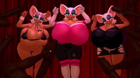 3d 3girls 8boys animated bikini bouncing_breasts caramelldansen cleavage dancing dark-skinned_male duplicate gigantic_breasts group_masturbation huge_cock interracial queen_of_spades rouge rouge_the_bat sonic_(series) tagme video virt-a-mate wide_hips