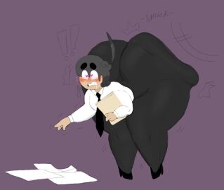 ass bent_over big_ass big_ass_(male) big_butt doomcurse huge_ass huge_butt male