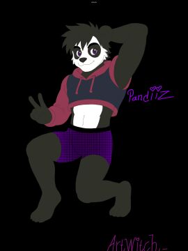 anthro artwitch clothing furry_male male male_only nonsexual panda tagme underwear