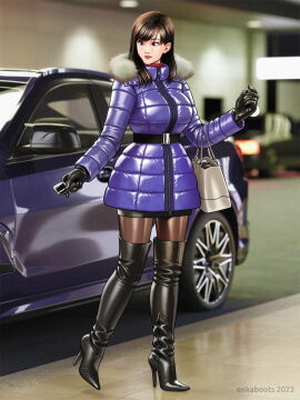 1girls adult adult_female asian asian_female asian_girl belt big_breasts black_boots black_gloves black_hair boot_fetish boots breasts brunette_female brunette_hair clothes coat enkaboots fashion fashionista female female_focus female_only fur_trim fur_trim_(clothing) fur_trimmed_coat gloves handbag high_heel_boots high_heels jacket knee_boots kneehigh_boots leather leather_boots leather_clothing leather_gloves leggings long_legs original original_character original_characters pantyhose puffer_jacket safe safe_for_work sfw skirt streetwear tall_boots thigh_boots thigh_highs thighhigh_boots thighhighs thighs turtleneck turtleneck_sweater waist_belt white_skirt winter_coat
