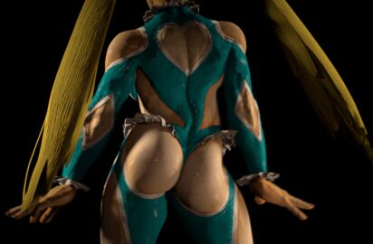 3d animated ass ass_focus ass_shake big_ass big_butt butt_focus curvy_female female muscular muscular_female rainbow_mika redmoa shaking shaking_ass shaking_butt street_fighter street_fighter_v