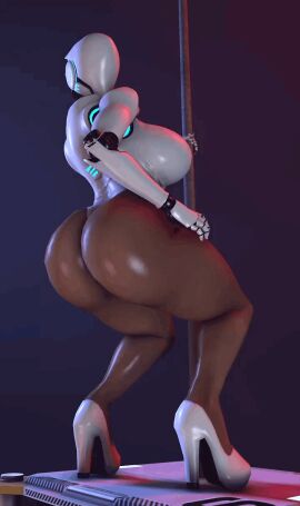 1girls 3d animated ass ass_focus batesz big_ass big_butt bubble_ass bubble_butt curvaceous curvy dark-skinned_female dark_skin fat_ass female female_only haydee haydee_(game) huge_ass large_ass pole_dancing robot robot_girl seductive solo source_filmmaker thick_thighs voluptuous wide_hips