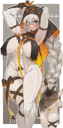 areola_slip cameltoe female female_only kizuna_akari pussy rustycork tight_clothing vocaloid voiceroid