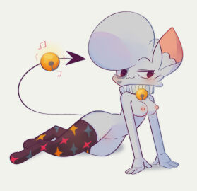 2025 ass blush breasts female female_only fur furry lilith_(oopsynsfw) looking_at_viewer oopsynsfw patreon pussy sheep socks white_body white_fur