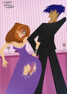 2000s 2000s_(style) 2000s_and_2010s_style 2000s_theme 6teen ass asshole big_ass big_butt brown_hair brunette_hair dinner_plate dinner_table dress embarrassed embarrassed_female embarrassed_nude_female enf exposed_pussy jen_masterson jonesy_garcia mistajaay musk musk_clouds panties panties_aside panties_exposed petite petite_body petite_breasts petite_female petite_girl pov pussy pussy_juice pussy_juice_drip pussy_lips pussy_peek retro retro_artstyle ripped_clothing ripped_dress shaved_crotch shaved_pussy shocked shocked_expression shocked_eyes shocked_face shocked_female shocked_look table wardrobe_malfunction wedding wine y2k y2k_(graphic_design) y2k_(qhalaworks)