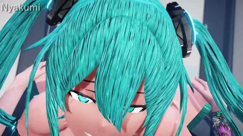 1futa 1futa1girl 1girls 3d 3d_(artwork) absurd_res aiko_(nyakumi) ass ass_focus asshole balls big_ass big_breasts black_hair blue_hair breasts bubble_butt censored character_request cum cum_in_pussy cum_inside curvy curvy_female fat_ass female female_focus futa_on_female futanari hatsune_miku hi_res implied_futa intersex large_breasts larger_female long_hair mostly_nude nude nude_female nyakumi pale-skinned_female pale-skinned_futa pale-skinned_male pale_skin screenshot sex sex_sounds smaller_male solo_focus sound sound_effects tagme tan_lines tanline thick_thighs twintails vaginal_penetration vaginal_sex video vocaloid voice_acted wide_hips