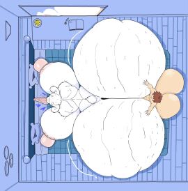 1boy 1boy1girl 1girls 2025 ambiguous_penetration anthro ass back balls bed bedroom big_ass big_balls big_bed big_breasts big_butt big_nipples big_penis big_thighs boss_monster boss_monster_(undertale) breasts brown_hair caprine cellulite colossal_ass digital_media_(artwork) enormous_ass exaggerated_anatomy exaggerated_proportions faceless_male gigantic_ass gigantic_balls gigantic_breasts goat high-angle_view huge_ass huge_balls huge_breasts huge_butt huge_cock huge_nipples huge_testicles human hyper hyper_areola hyper_areolae hyper_ass hyper_balls hyper_boobs hyper_breasts hyper_butt hyper_cock hyper_genitalia hyper_hips hyper_hourglass hyper_nipples hyper_penis hyper_testicles hyper_thighs hyper_tits intercourse large_areolae large_ass large_balls large_breasts large_butt large_penis large_testicles larger_female male_human/female_anthro male_human/female_monster massive_ass massive_balls massive_breasts monster naked nipples penis sex small_but_hung small_dom_big_sub smaller_male tail tongue tongue_out toriel undertale unrealistic_proportions varix white_body white_fur