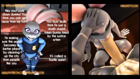 3d 3d_animation animated animation blowjob cowgirl_position furry instant_loss instant_loss_2koma interspecies judy_hopps loop mrsafetylion sound tagme video zootopia