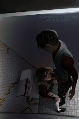 2boys all_the_way_to_the_base arcane arcane_jayce arcane_viktor bathroom bathroom_sex blowjob blowjob_face blowjob_only deepthroat dominant dominant_male domination exhibitionism exhibitionist face_fucking fellatio fellatio_face flowerzips gay gay_blowjob gay_domination gay_male gay_sex jayce_talis league_of_legends male maledom malesub mouth_full_of_cock oral oral_penetration oral_sex penis penis_in_mouth public public_sex submission submissive submissive_male viktor_(league_of_legends) yaoi