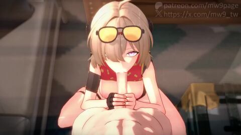 1boy 1boy1girl 1girls 1male 3d animated blowjob breasts breasts_out clothed_female cum cum_in_mouth dress eyewear_on_head fellatio female hand_on_penis hoyoverse lecheryamoreva light-skinned_female light-skinned_male light_skin looking_at_viewer male mihoyo mw9 naked naked_male nipples nude nude_male opennsfwsp partially_clothed partially_nude pov pov_eye_contact purple_eyes sitting sweety_(zenless_zone_zero) tagme video voice_acted zenless_zone_zero