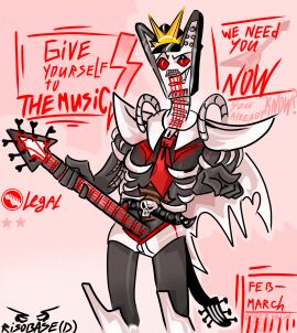 1boy 2024 advertisement alien anthro artist_name artist_signature belt big_penis cape disney disney_villains dreamworks_face erection evil_grin fake_advertisement female female_artist fictional_ad genitals grin guitar hat holding_penis humor humor_porn joke joke_art logo long_penis looking_at_viewer male male_only musical_instrument no_source nordic_bunny parody penis pink_background pointing_at_viewer rabbit red_sclera red_text risobase robot robotic self-upload shred_force solo solo_male star_(symbol) tail tie torn_cape underwear unusual_anatomy unusual_genitalia unusual_penis unusual_tail what