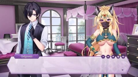 1boy 1boy1girl 1girls animal_ears animal_tail animated anus areolae areolae_visible_through_clothing ass balls blonde_hair blush bodystocking breasts clothed cum cum_in_pussy cum_inside daigneux dripping dripping_cum dripping_pussy female_focus game_cg harem_outfit headwear heart heart-shaped_pupils jewelry kemonomimi light-skinned_female light-skinned_male light_skin live2d long_hair longer_than_30_seconds longer_than_6_minutes longer_than_one_minute mouth_veil nipples nipples_visible_through_clothing penetration penis penis_in_pussy ponytail purple_eyes pussy ripped_clothing sex solo_focus sound tagme tail tail_grab the_arrogant_kaiju_princess_and_the_detective_servant torn_bodystocking torn_clothes vaginal_penetration veil video voice_acted