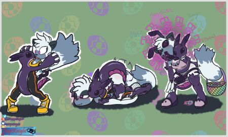 5:3 ambiguous_gender bunny_costume clothing corruption costume doggy_style easter egg female from_behind_position gastropod hi_res holidays idw_publishing male mollusk ovipositor penile penis penis_milking sega sex slug sonic_(series) sonic_the_hedgehog_(comics) sonic_the_hedgehog_(idw) sonic_the_hedgehog_(series) tagme tangle_the_lemur trapknight