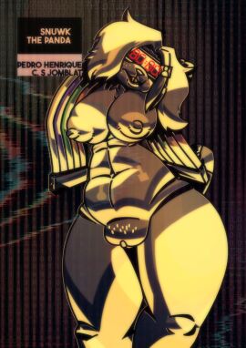 2025 anthro ass bed big_butt breasts coco eye_contact female female_anthro furniture genitals happy hi_res lagomorph leporid looking_at_another looking_at_viewer lying lying_on_bed machine male mammal nude nude_anthro on_bed penile penis pussy rabbit robot robot_anthro snuwkthelewd solo submissive submissive_anthro teasing teasing_viewer techno technology thick_penis thick_thighs vaginal_penetration wide_hips