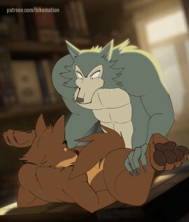 2boys 2d_animation 5_fingers anal anal_penetration anal_sex animated anthro anthro_on_anthro anthro_penetrated anthro_penetrating anthro_penetrating_anthro ass backlighting beastars better_version_at_source biceps bikomation black_eyes black_nose bodily_fluids body_hair bouncing bouncing_ass bouncing_butt breath breathing brown_body brown_fur brown_pawpads brown_paws canid canine canis cheek_tuft chest_grab chest_hair claws countershading crossover detailed_background digital_media_(artwork) dreamworks duo embrace eye_contact eyebrows eyes_wide_open facial_expressions facial_tuft feet feet_focus feet_up fetish fingers fluffy fluffy_tail foot_fetish foot_focus frame_by_frame fur furry gay genitals good_boy grey_body grey_fur half-closed_eyes hand_on_ass hand_on_butt hand_on_leg hug intraspecies leg_grab legoshi_(beastars) legs_in_air legs_up light looking_at_another looking_at_partner looking_pleasured male male/male male_only male_penetrated male_penetrating male_penetrating_male mammal mr._wolf_(the_bad_guys) multicolored_body multicolored_fur muscles muscular muscular_male narrowed_eyes netflix nude nude_male on_table open_mouth pawpads paws penetration pleasure pleasure_face pleasured raised_leg raised_tail rape_face rumbling_stomach sex short_playtime spread_ass spread_butt spread_fingers spread_legs spread_toes spreading sweat sweatdrop sweating sweaty tail tail_motion tailwag the_bad_guys thick_eyebrows toe_claws toes tuft two-tone_body two-tone_fur wet wide_eyed wide_spread_legs widescreen window wolf yellow_sclera