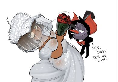 1futa 2d 2d_artwork areolae athletic athletic_female athletic_futa bangs big_breasts bob_cut breasts breasts_out bretta_(capydiem) brown_eyes brown_hair busty capy_diem dark-skinned_futa dark_skin female foreskin futa_focus futanari hourglass_figure intersex large_breasts navel nipples original original_character penis penis_out pinup pinup_pose short_hair uncircumcised wide_hips