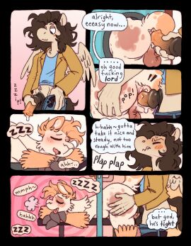 alpaca anal anal_sex animal_genitalia animal_penis anthro anthro_on_anthro anthro_penetrated anthro_penetrating anthro_penetrating_anthro anus apartment ass backsack balls ballsack bench bodily_fluids bovid bovine camelid cattle clothing comic dialogue duo english_text equid equine equine_genitalia equine_penis furniture genital_fluids genitals hair hi_res highland_cattle ian_(braeburned) long_hair looking_pleasured male male/male male_penetrated male_penetrating male_penetrating_male mammal mythological_creature mythological_equine mythology nude olli_(braeburned) onomatopoeia open_mouth pegasus penetration penile penile_penetration penis penis_in_ass precum sex sleep_sex sleeping snackhorse sofa sound_effects speech_bubble tail talking_to_self text thought_bubble through_wall underwear vowelless vowelless_sound_effect wings zzz