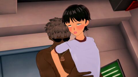 3d dark-skinned_male femboy femboysub gay male male_only neon_genesis_evangelion netorare ntr penis shinji_ikari sissy sissy_shinji yaoi