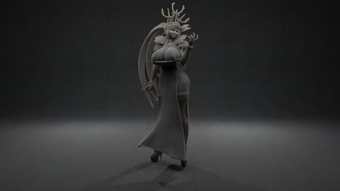 ass big_ass big_breasts big_butt breasts female female_focus female_only giant_ass giant_breasts large_ass large_breasts large_thighs scarlet_queen