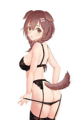 1girls animal_ears animal_tail ass ass_cleavage ass_crack back bare_arms bare_ass bare_back bare_butt bare_hands bare_hips bare_midriff bare_shoulders bare_skin bare_thighs black_bra black_garter_straps black_legwear black_lingerie black_panties black_stockings black_thighhighs black_underwear bra braid braided_hair braided_twintails breasts brown-eyed_female brown-haired_female brown_eyebrows brown_eyes brown_hair butt_crack dog_ears dog_tail dot_nose elbows embarrassed embarrassed_female exposed exposed_arms exposed_ass exposed_butt exposed_midriff exposed_shoulders exposed_thighs female female_focus female_only fingers garter_straps hair_between_eyes hair_ornament hair_ornaments hairpin half_naked half_nude high_resolution highres hololive hololive_gamers hololive_japan inugami_korone kemonomimi lace_bra lace_legwear lace_lingerie lace_panties lace_stockings lace_thighhighs lace_underwear laced_bra laced_panties laced_underwear lean_figure legs legs_together legwear light-skined_female light-skinned_female light_skin lingerie looking_at_viewer looking_back medium_breasts naked naked_female nude nude_female nudity panties panties_down panty_pull serelith shoulders sideboob simple_background slender_body slender_waist slim_female slim_waist solo standing stockings thick_ass thick_thighs thighhighs thighs thin_waist underwear upper_body virtual_youtuber vtuber vtuberfanart white_background