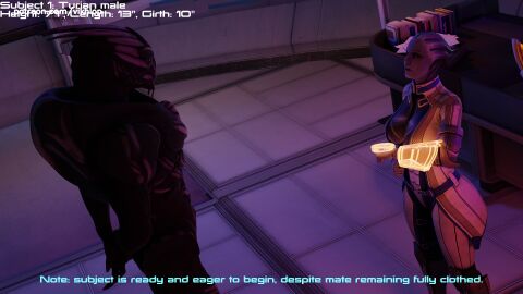 3d alien alien_girl alien_humanoid asari comic comic_page english english_text female liara_t'soni mass_effect turian vikhlop