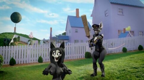 3d anthro comedy female furry mal0 malo mammal meme murid murine officer_flint officer_flint_(foretbwat) rat rodent scp-1471 scp-1471-a scp_foundation