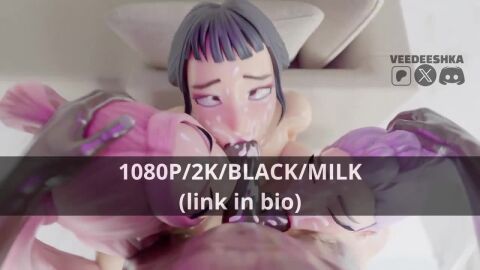 1boy 3girls ball_sucking blowjob collaborative_fellatio epic_games fortnite fortnite:_battle_royale mira_(kpop_demon_hunters) rumi_(kpop_demon_hunters) sucking_balls tagme veedeeshka video zoey_(kpop_demon_hunters)